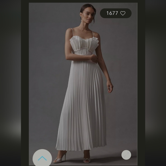 Acler Dresses & Skirts - Acler Sanna  Pleated Maxi Dress